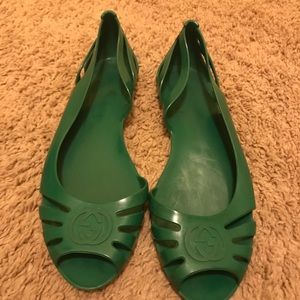 Gucci jelly sandals